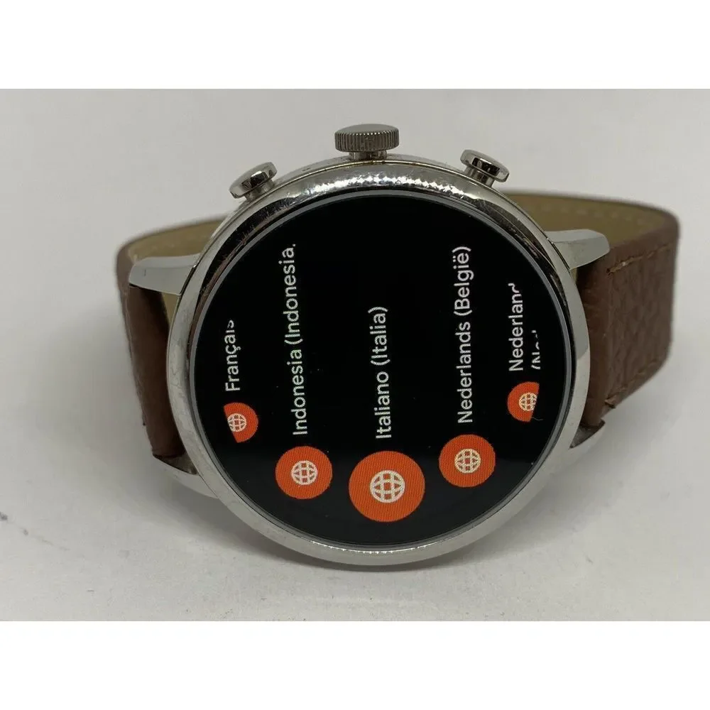 Fossil Gen 4 Authentic Digital Dial Smart Watch Custom Band FTW6018 BA156